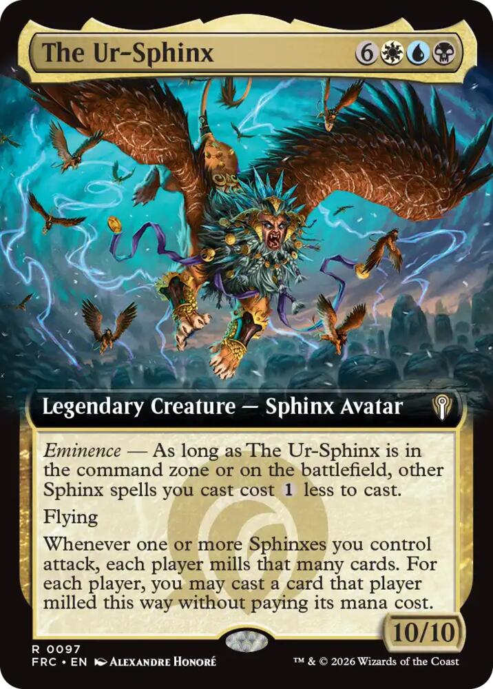 The Ur-Sphinx (Extended Art) [Commander: Reality Fracture] 97