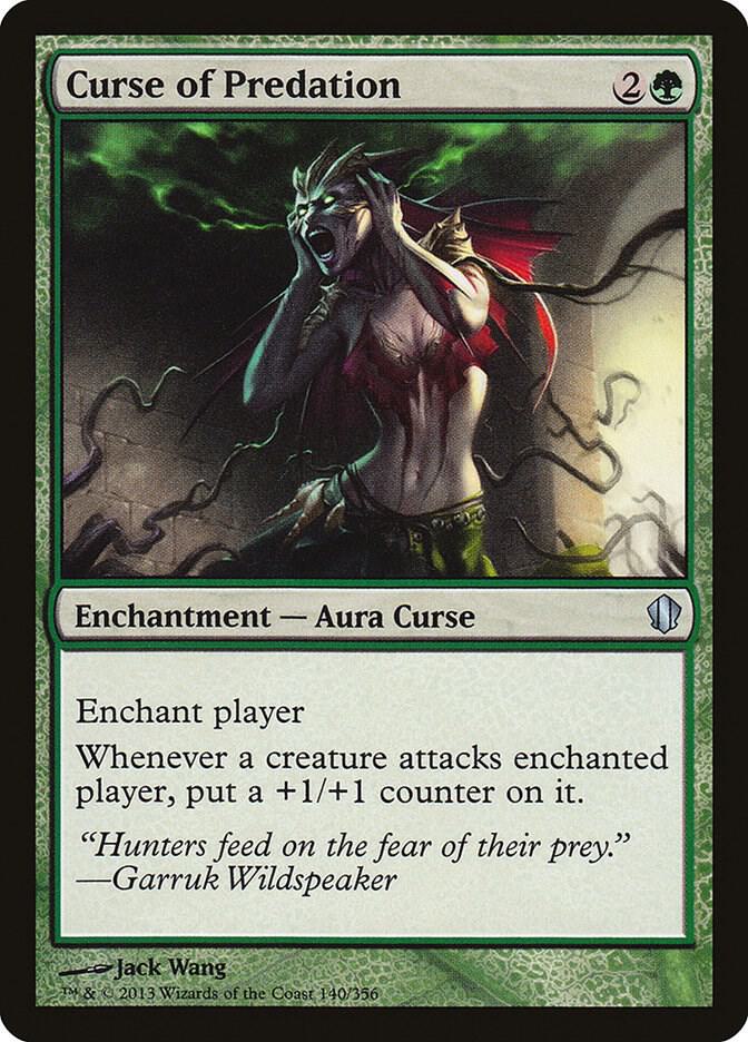 Curse of Predation [Commander 2013] 140
