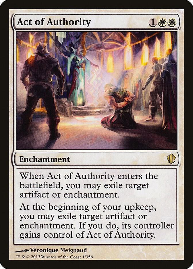 Act of Authority [Commander 2013] 1