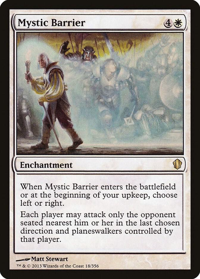 Mystic Barrier [Commander 2013] 18