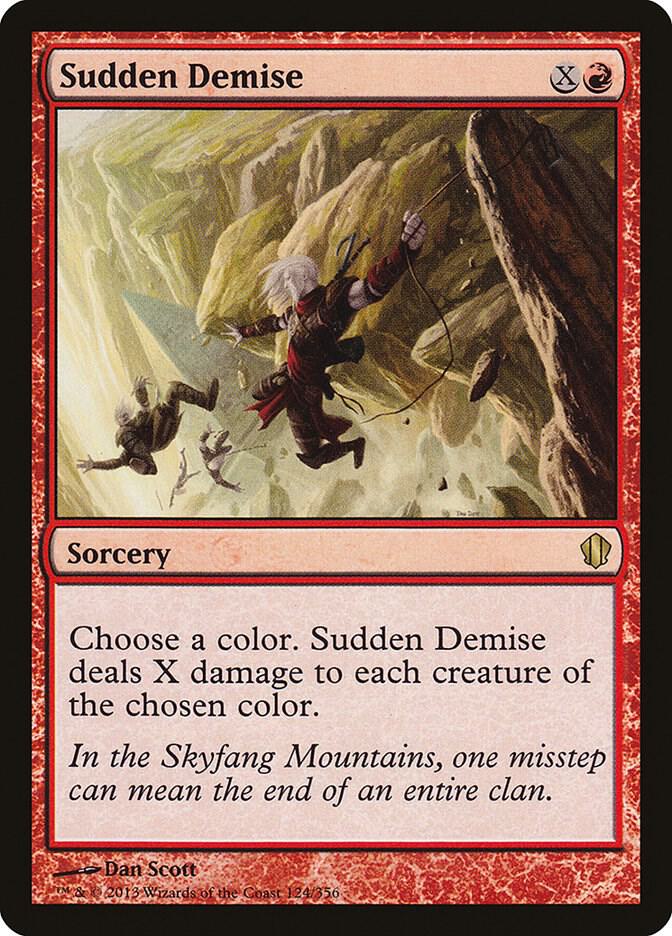 Sudden Demise [Commander 2013] 124
