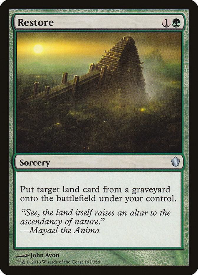Restore [Commander 2013] 167