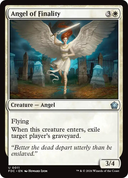 Angel of Finality [Commander: Foundations] 11