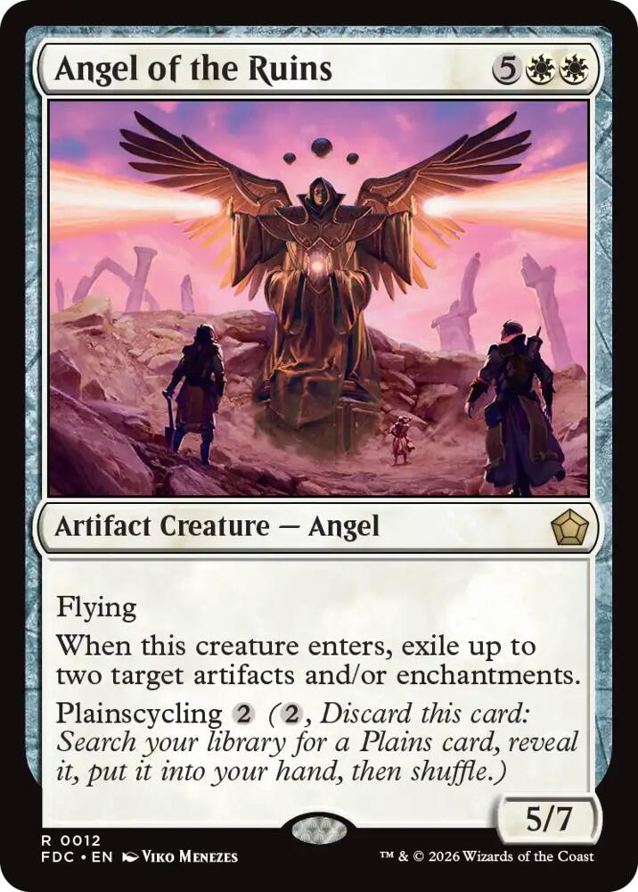 Angel of the Ruins [Commander: Foundations] 12