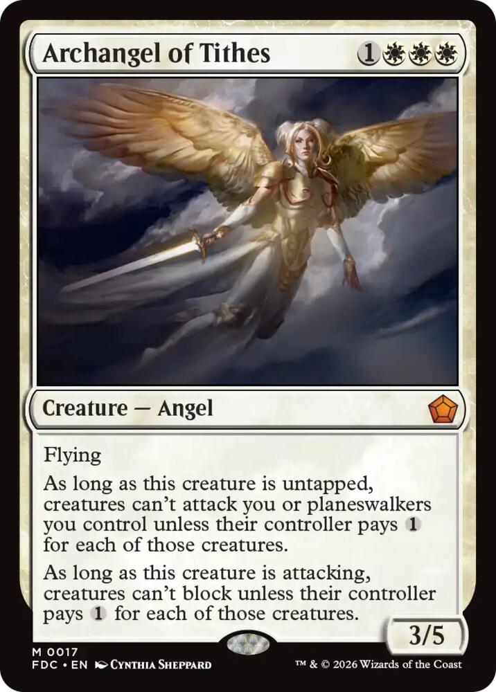 Archangel of Tithes [Commander: Foundations] 17