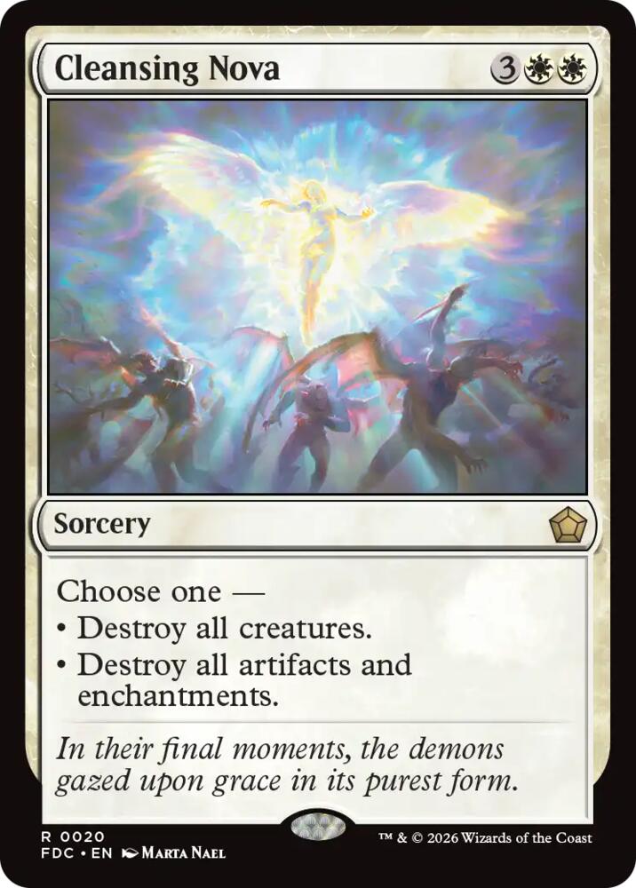 Cleansing Nova [Commander: Foundations] 20