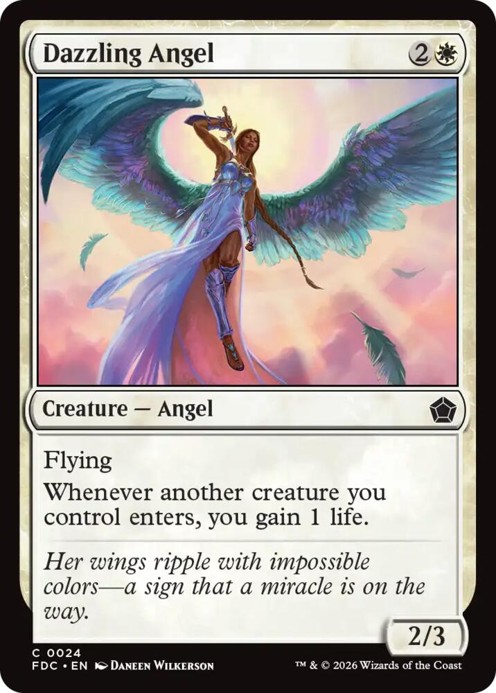 Dazzling Angel [Commander: Foundations] 24