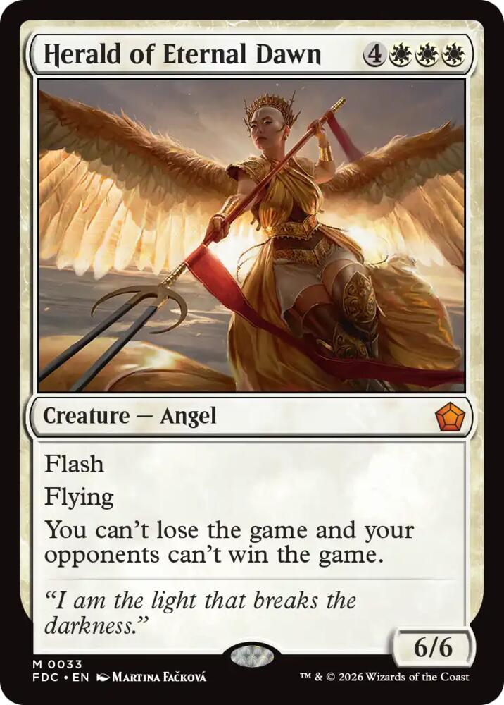Herald of Eternal Dawn [Commander: Foundations] 33
