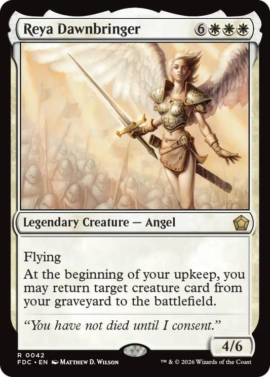 Reya Dawnbringer [Commander: Foundations] 42