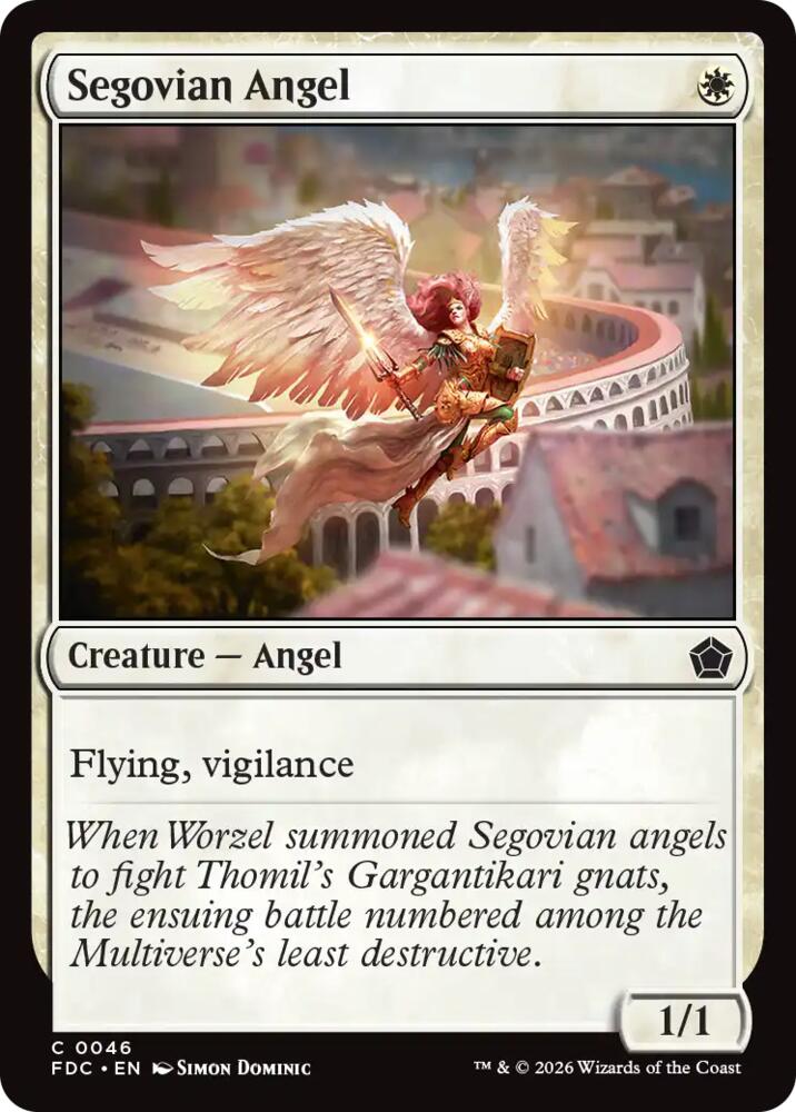 Segovian Angel [Commander: Foundations] 46