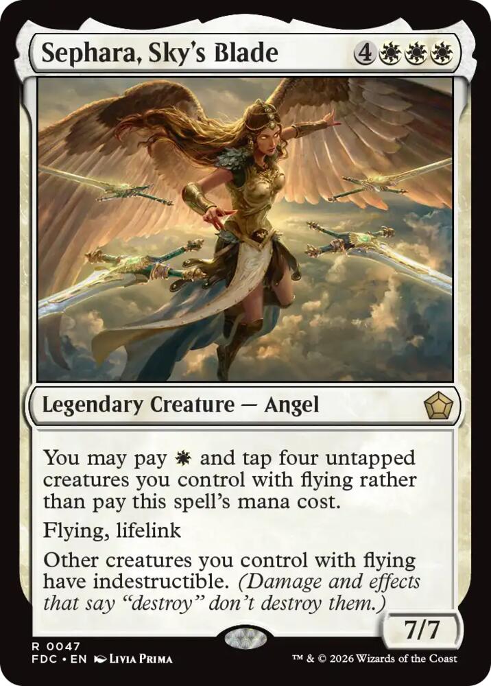 Sephara, Sky's Blade [Commander: Foundations] 47