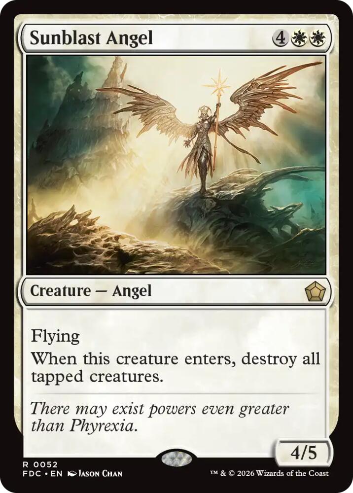 Sunblast Angel [Commander: Foundations] 52