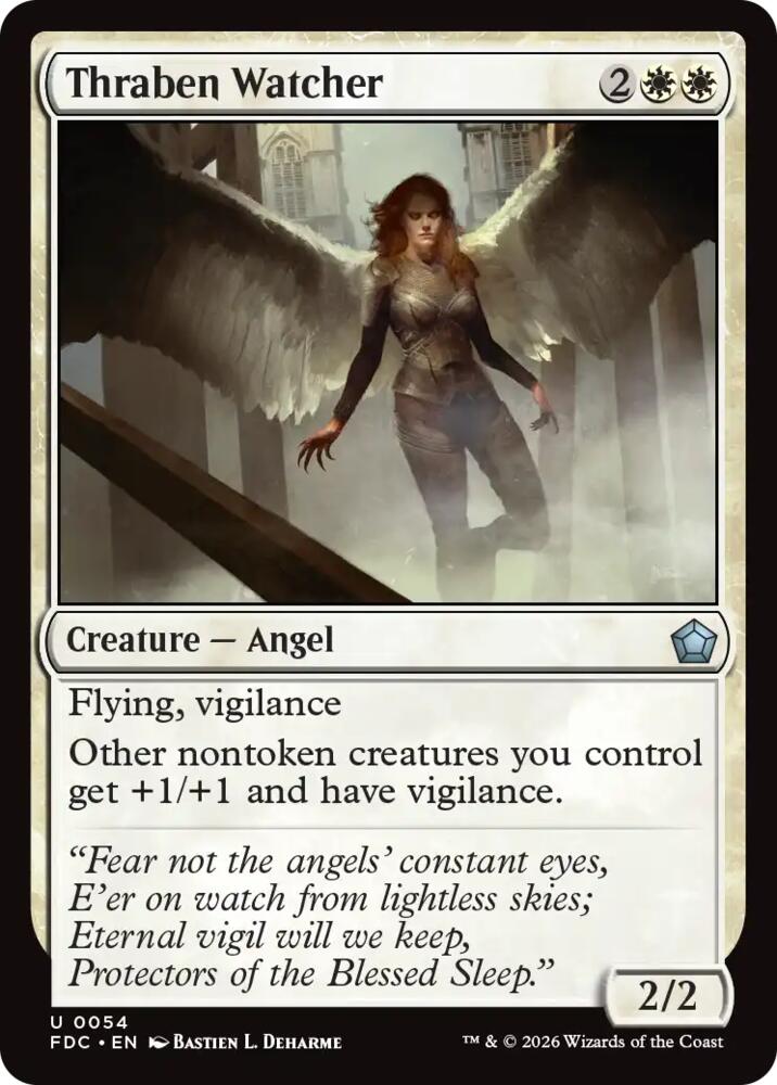 Thraben Watcher [Commander: Foundations] 54