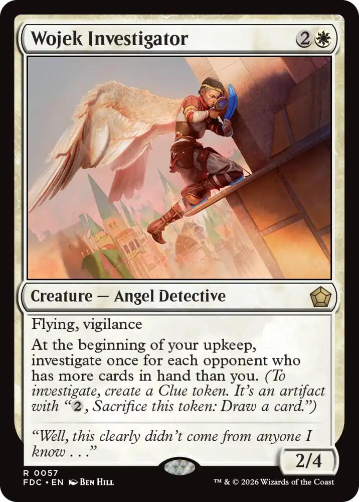 Wojek Investigator [Commander: Foundations] 57