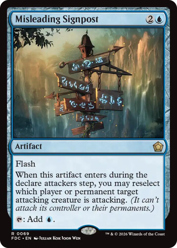 Misleading Signpost [Commander: Foundations] 69