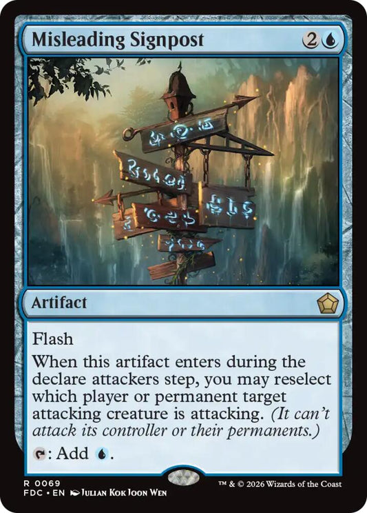 Misleading Signpost [Commander: Foundations] 69