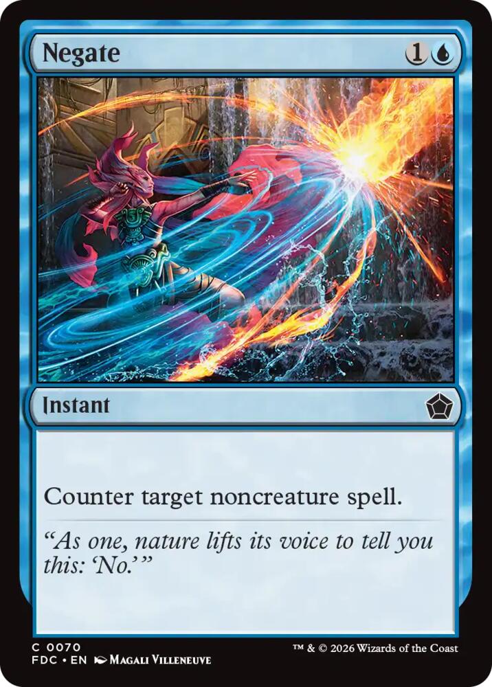 Negate [Commander: Foundations] 70
