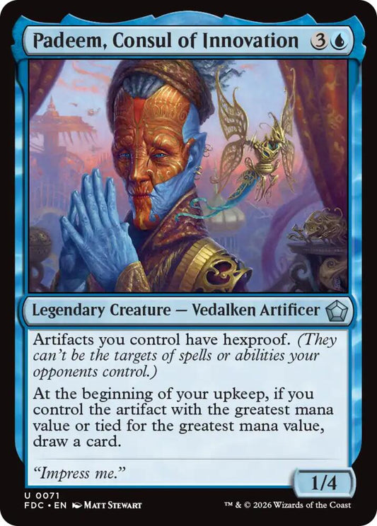 Padeem, Consul of Innovation [Commander: Foundations] 71