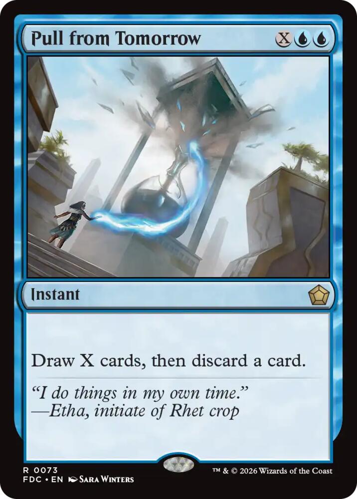 Pull from Tomorrow [Commander: Foundations] 73