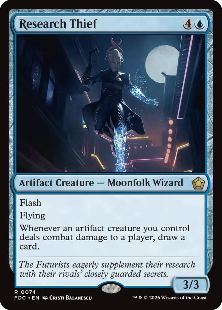 Research Thief [Commander: Foundations] 74