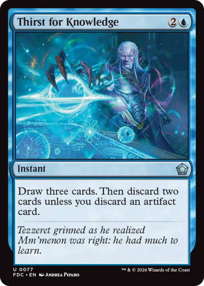Thirst for Knowledge [Commander: Foundations] 77