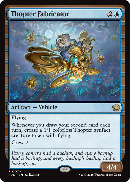 Thopter Fabricator [Commander: Foundations] 78