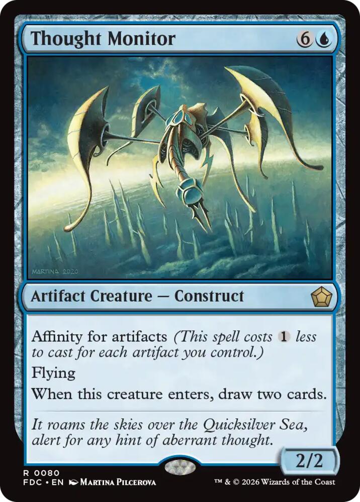 Thought Monitor [Commander: Foundations] 80