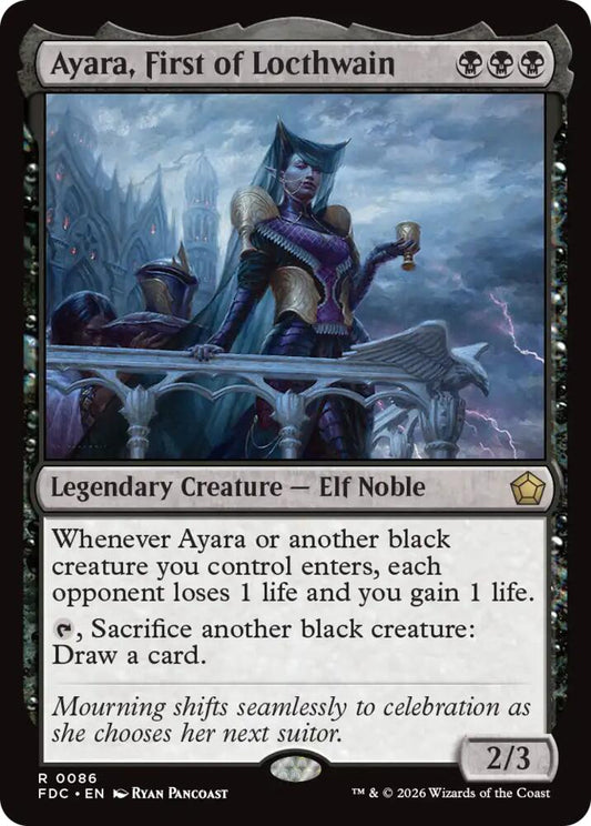 Ayara, First of Locthwain [Commander: Foundations] 86