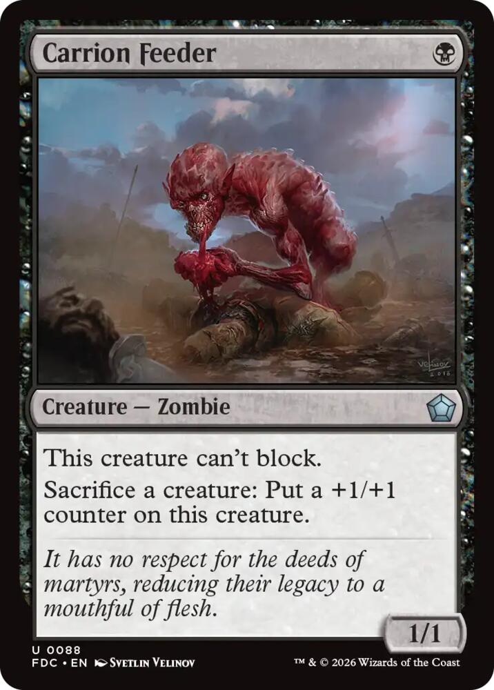 Carrion Feeder [Commander: Foundations] 88