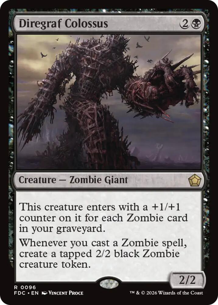 Diregraf Colossus [Commander: Foundations] 96
