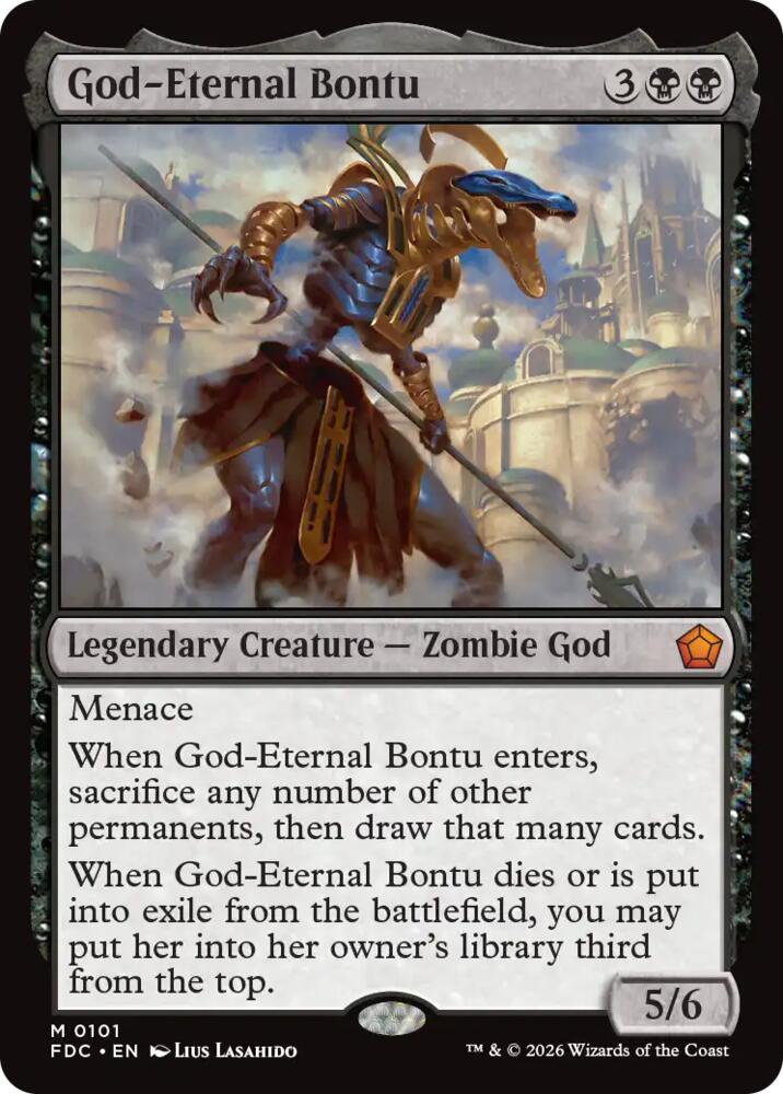 God-Eternal Bontu [Commander: Foundations] 101