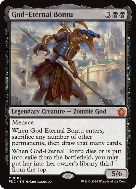 God-Eternal Bontu [Commander: Foundations] 101