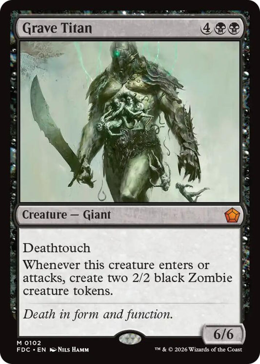 Grave Titan [Commander: Foundations] 102