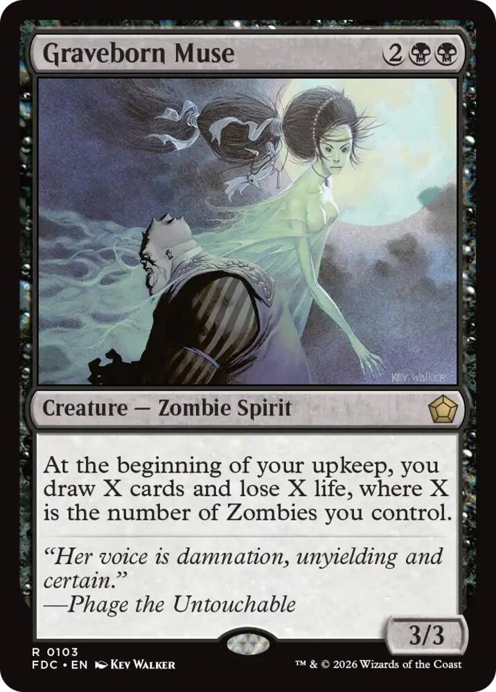 Graveborn Muse [Commander: Foundations] 103