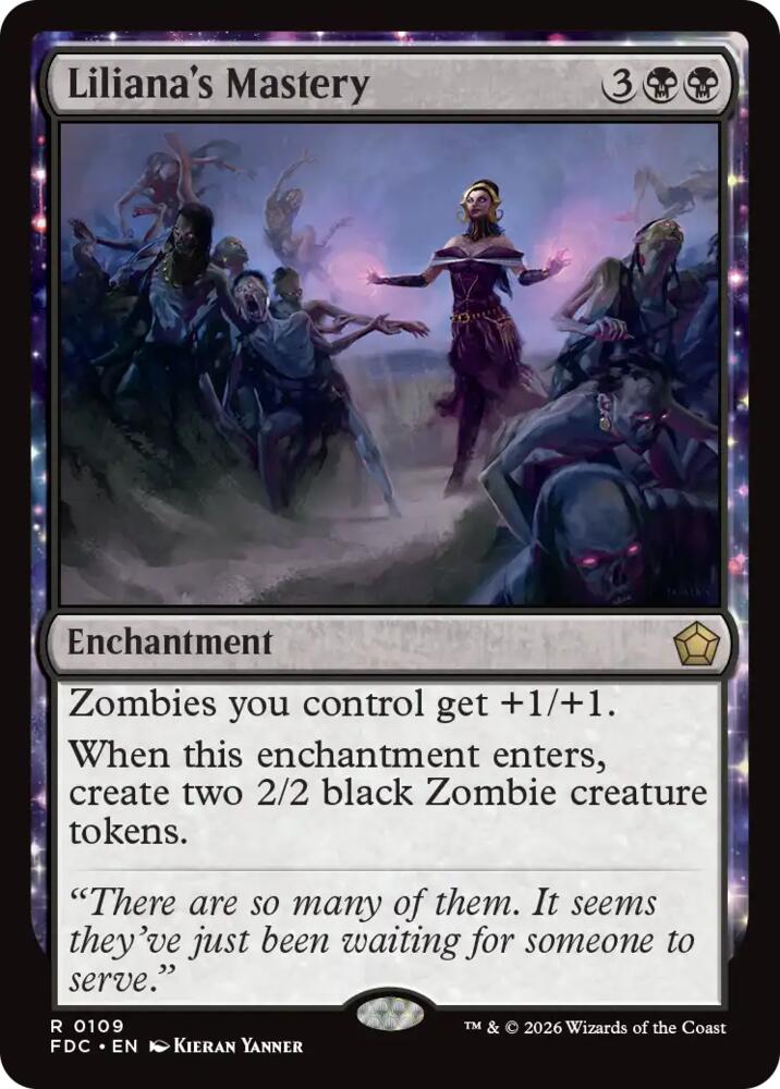 Liliana's Mastery [Commander: Foundations] 109