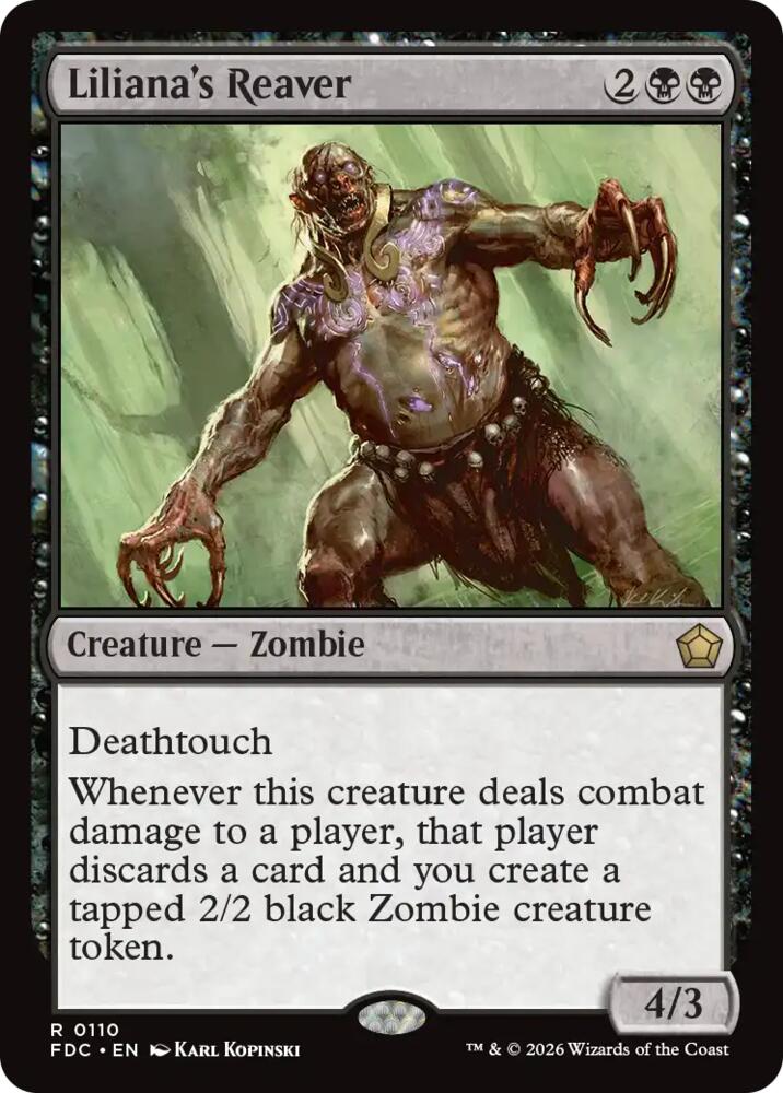Liliana's Reaver [Commander: Foundations] 110