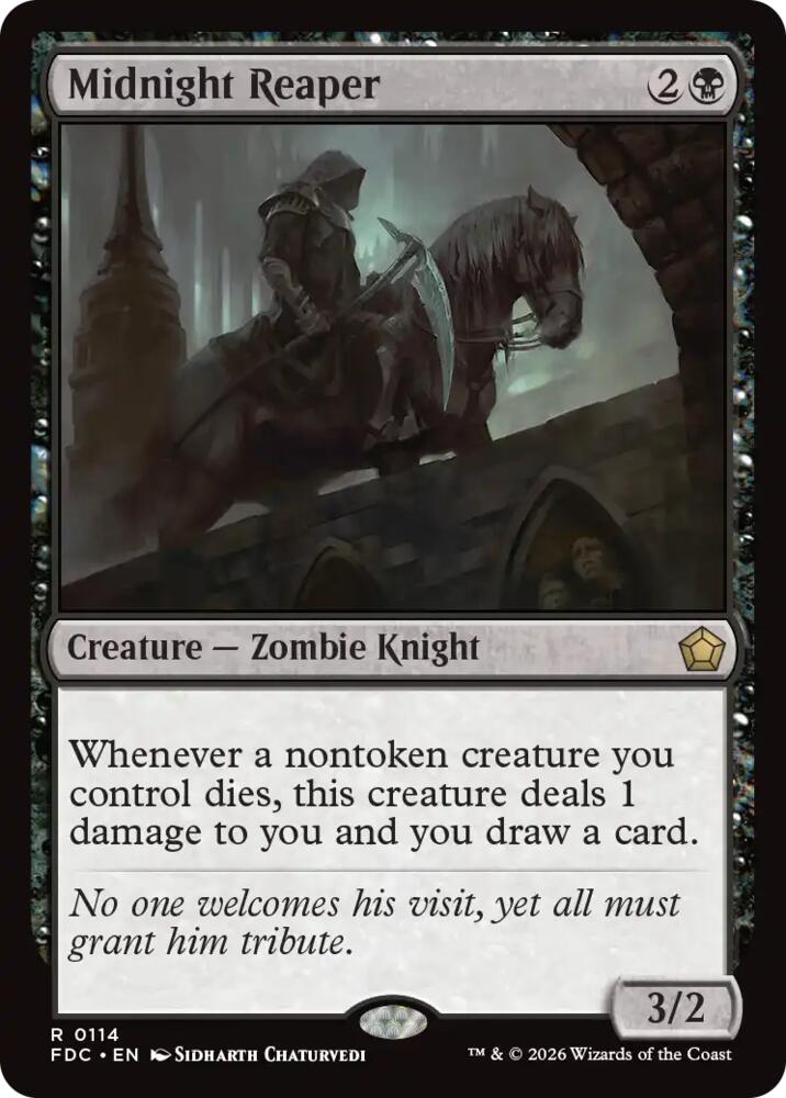 Midnight Reaper [Commander: Foundations] 114