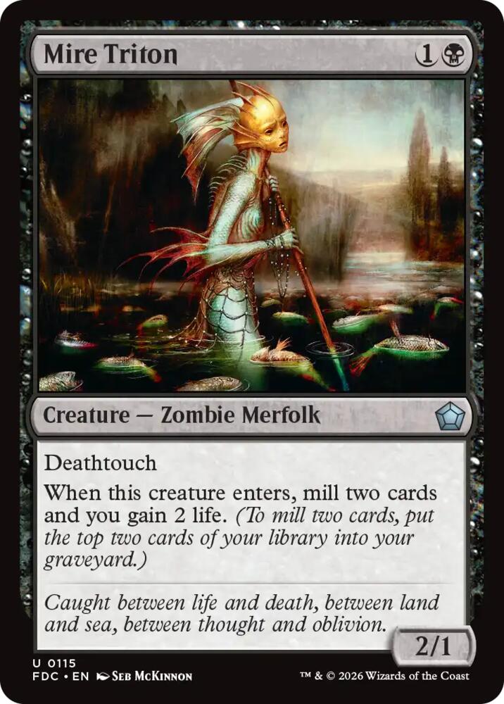 Mire Triton [Commander: Foundations] 115