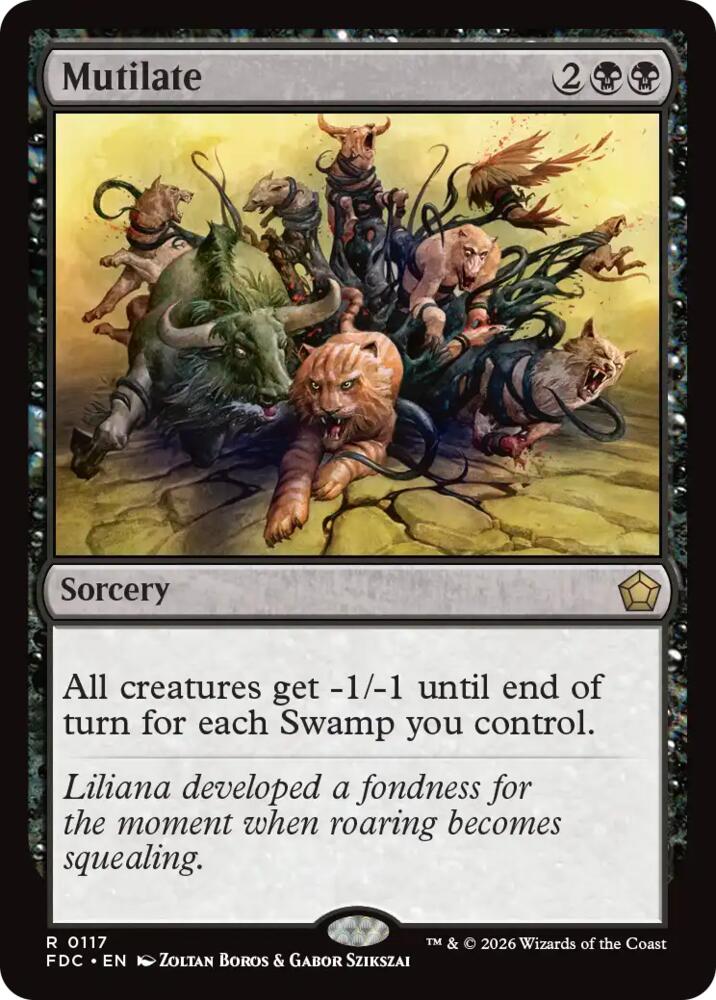 Mutilate [Commander: Foundations] 117
