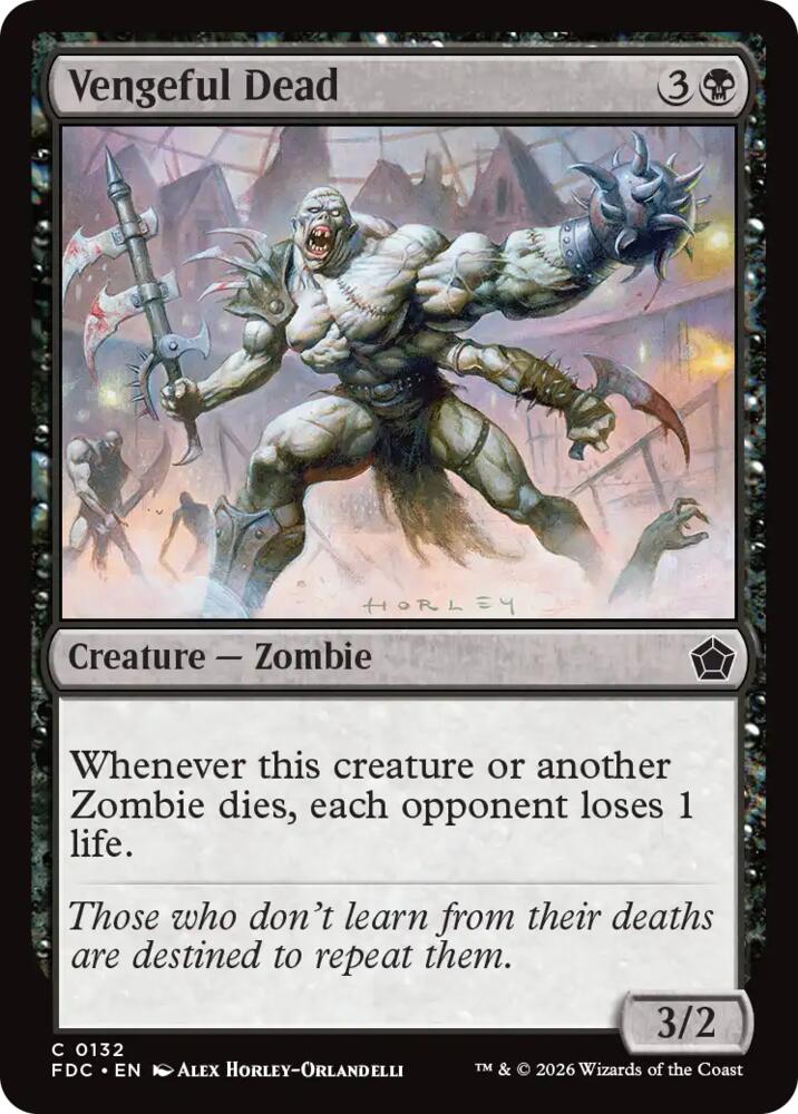 Vengeful Dead [Commander: Foundations] 132
