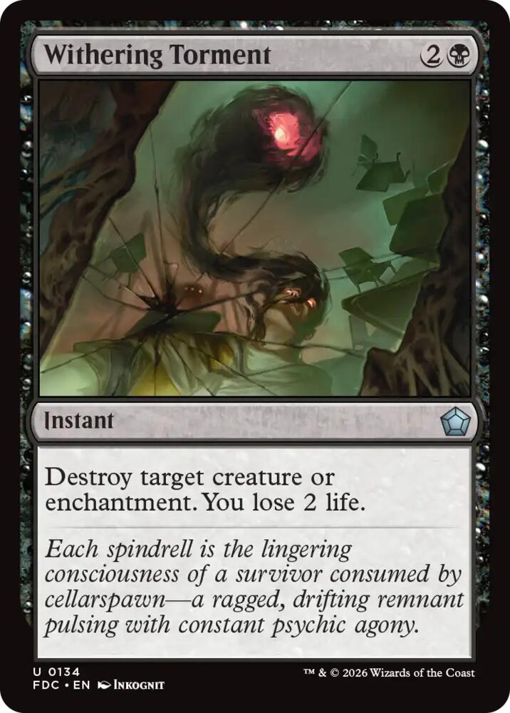 Withering Torment [Commander: Foundations] 134
