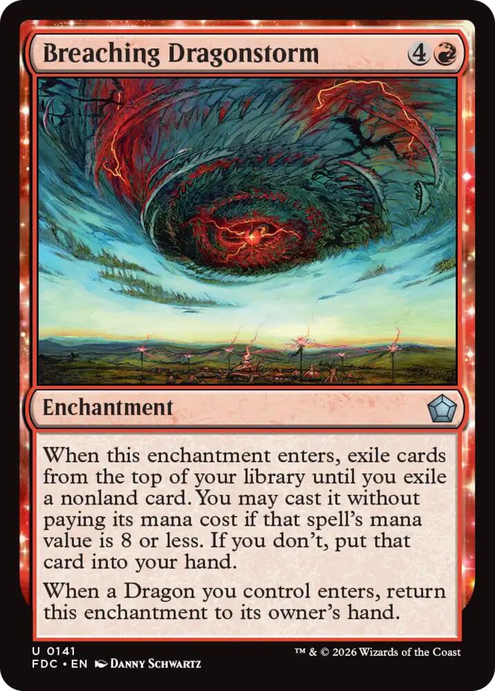 Breaching Dragonstorm [Commander: Foundations] 141