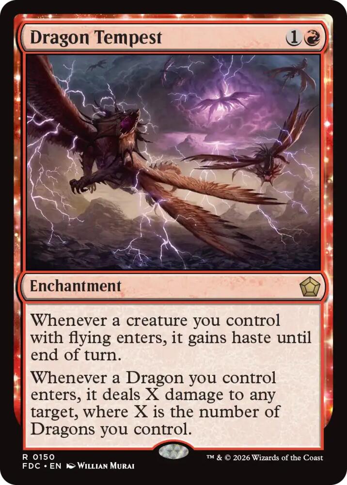 Dragon Tempest [Commander: Foundations] 150