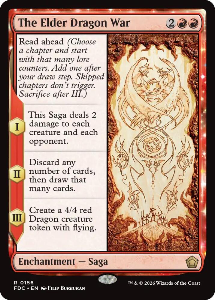 The Elder Dragon War [Commander: Foundations] 156