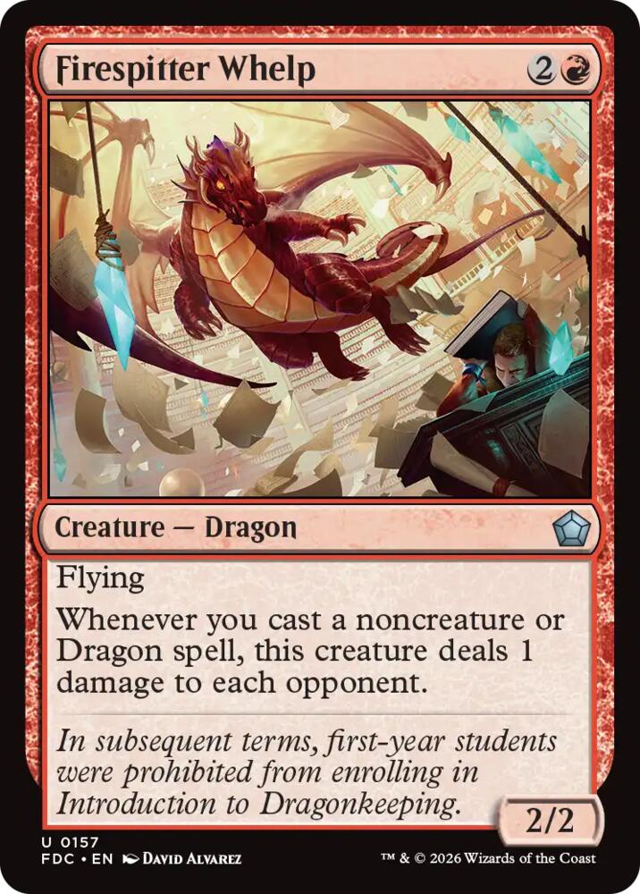 Firespitter Whelp [Commander: Foundations] 157