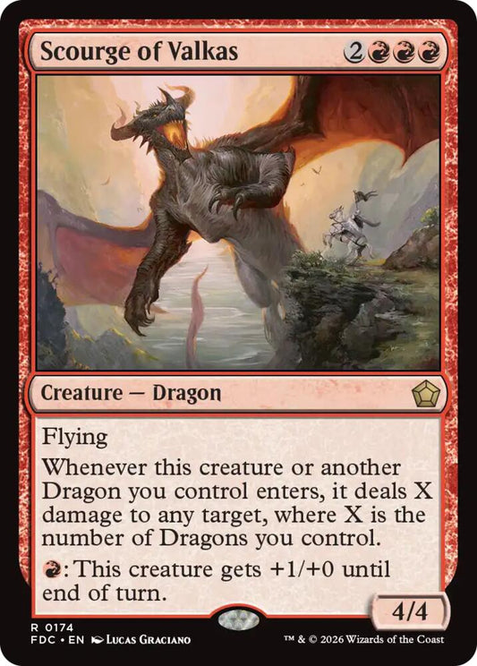 Scourge of Valkas [Commander: Foundations] 174
