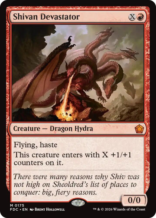 Shivan Devastator [Commander: Foundations] 175