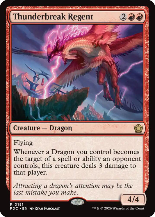 Thunderbreak Regent [Commander: Foundations] 181