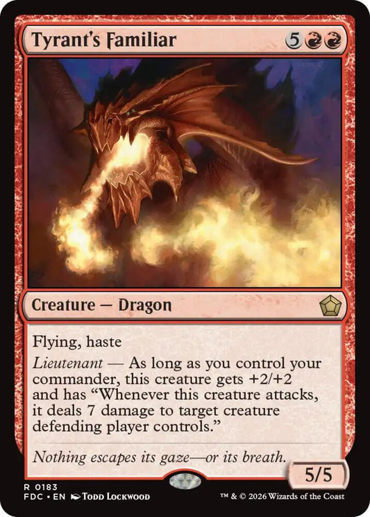 Tyrant's Familiar [Commander: Foundations] 183