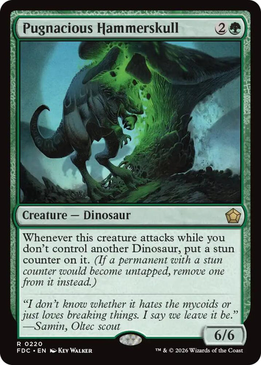 Pugnacious Hammerskull [Commander: Foundations] 220